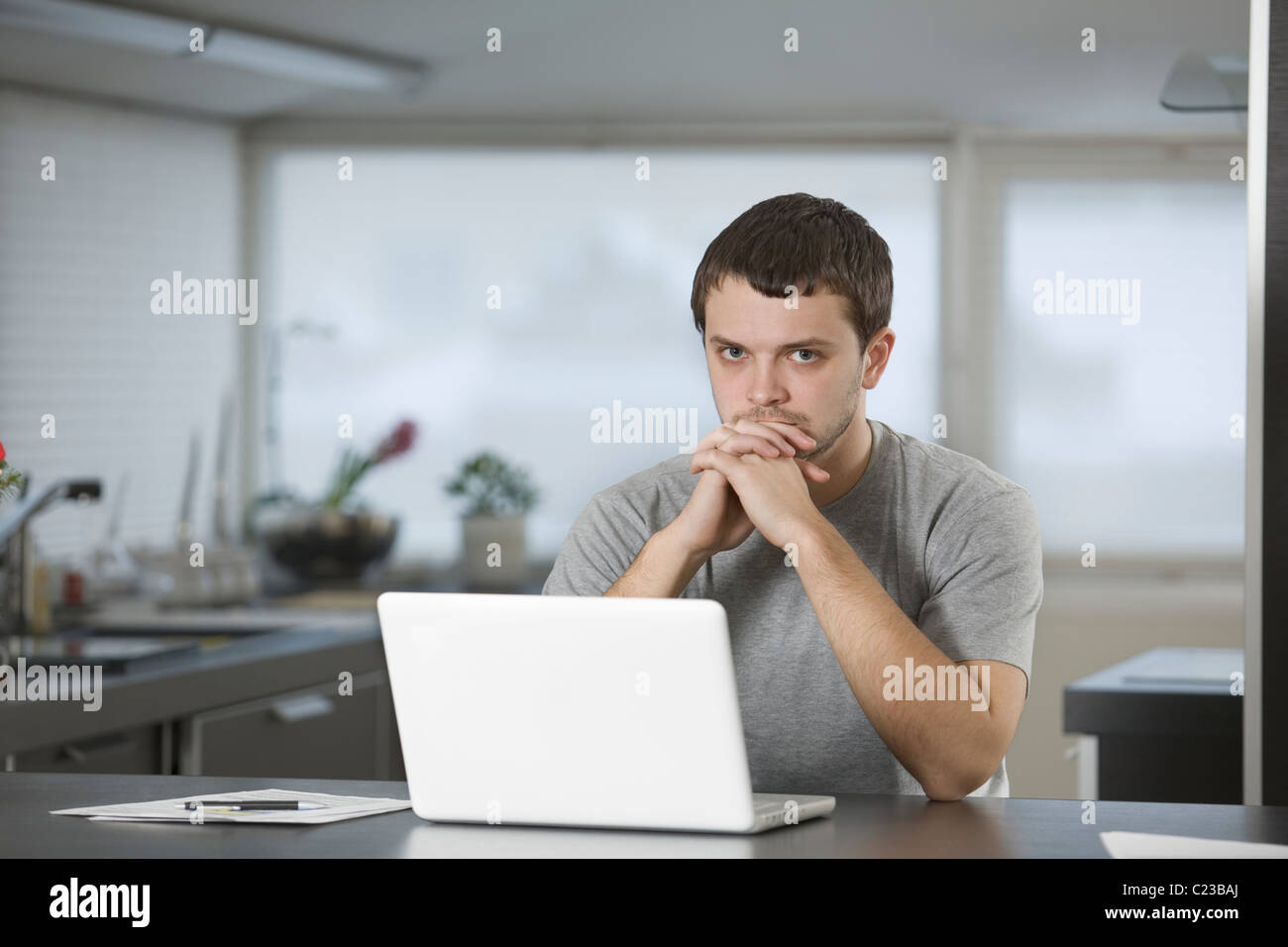Leaning On Elbow High Resolution Stock Photography and Images - Alamy