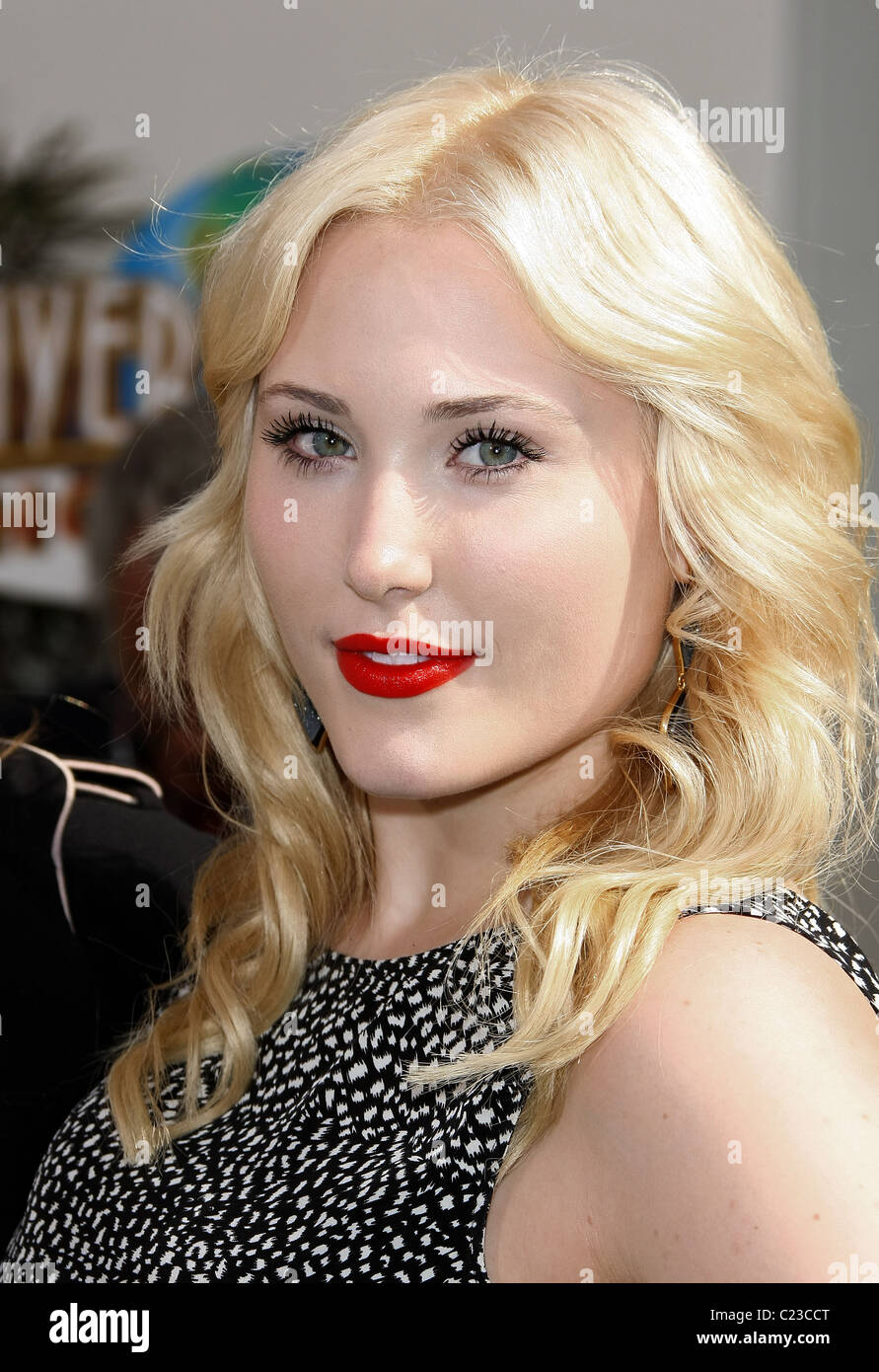 HAYLEY HASSELHOFF HOP. WORLD PREMIERE UNIVERSAL PICTURES UNIVERSAL CITY CALIFORNIA USA 27 March 2011 Stock Photo