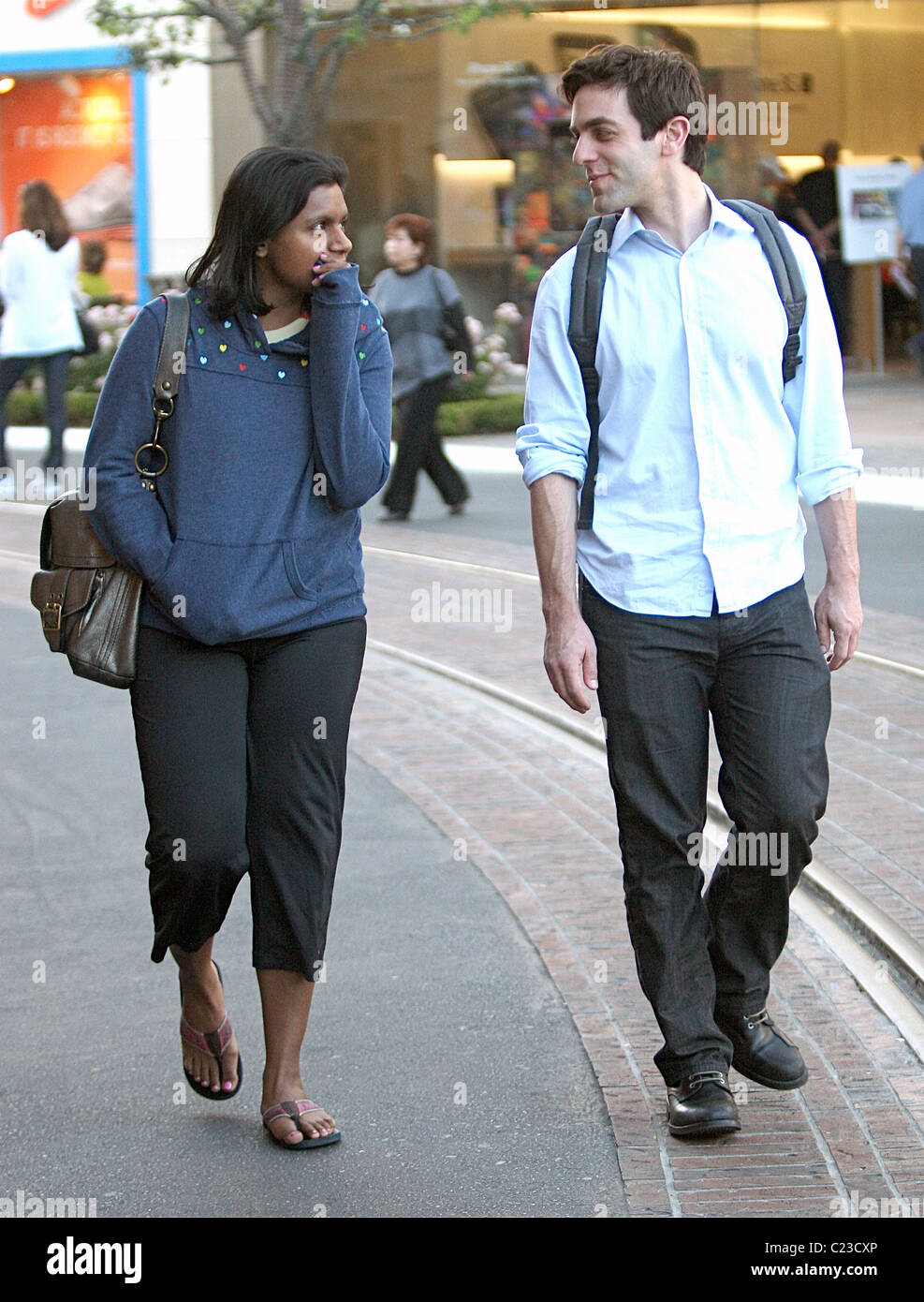 b j novak office office star b j novak with mindy kaling shopping at the b j novak office office star b j novak with mindy kaling shopping at the