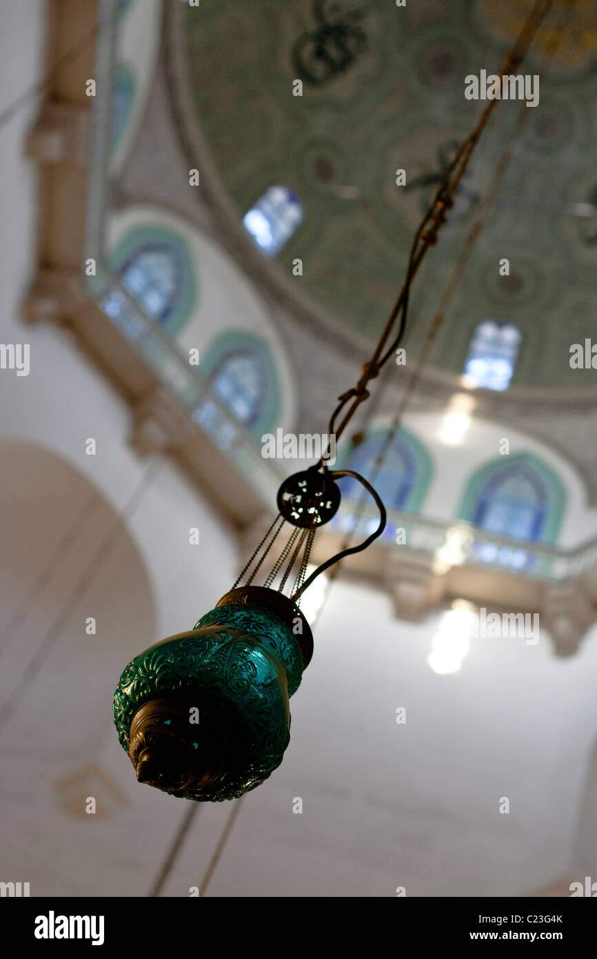 Ornament, Interior of Umayyad Mosque, Great Mosque of Damascus, Syria Stock Photo