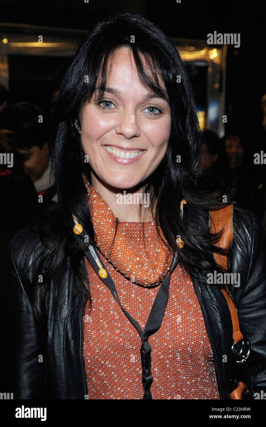 Actress Michelle Latimer Imaginenative 2009 Film Festival Opening Stock Photo Alamy