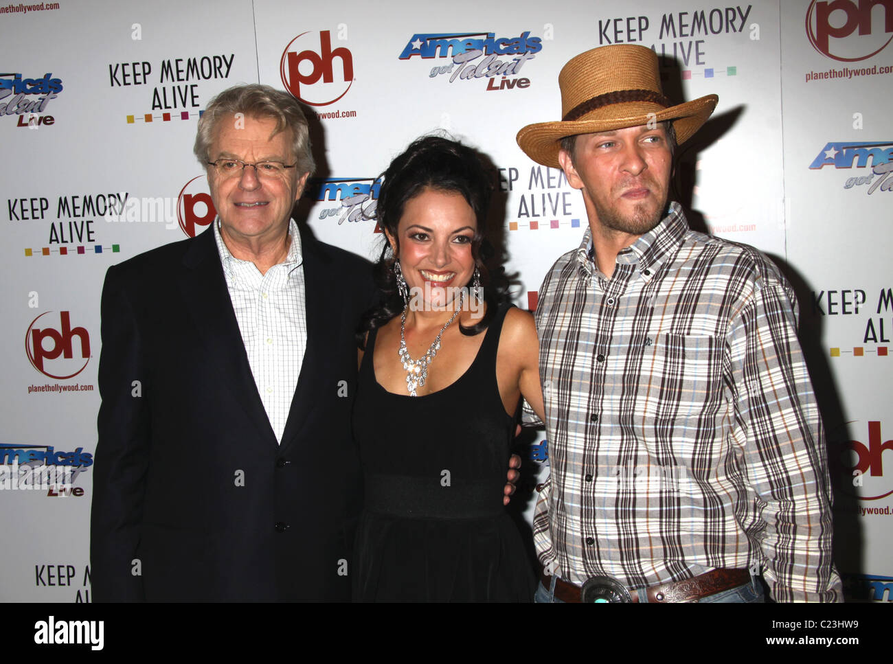 Jerry Springer, Barbara Padilla and Kevin Skinner Event for 'Americas