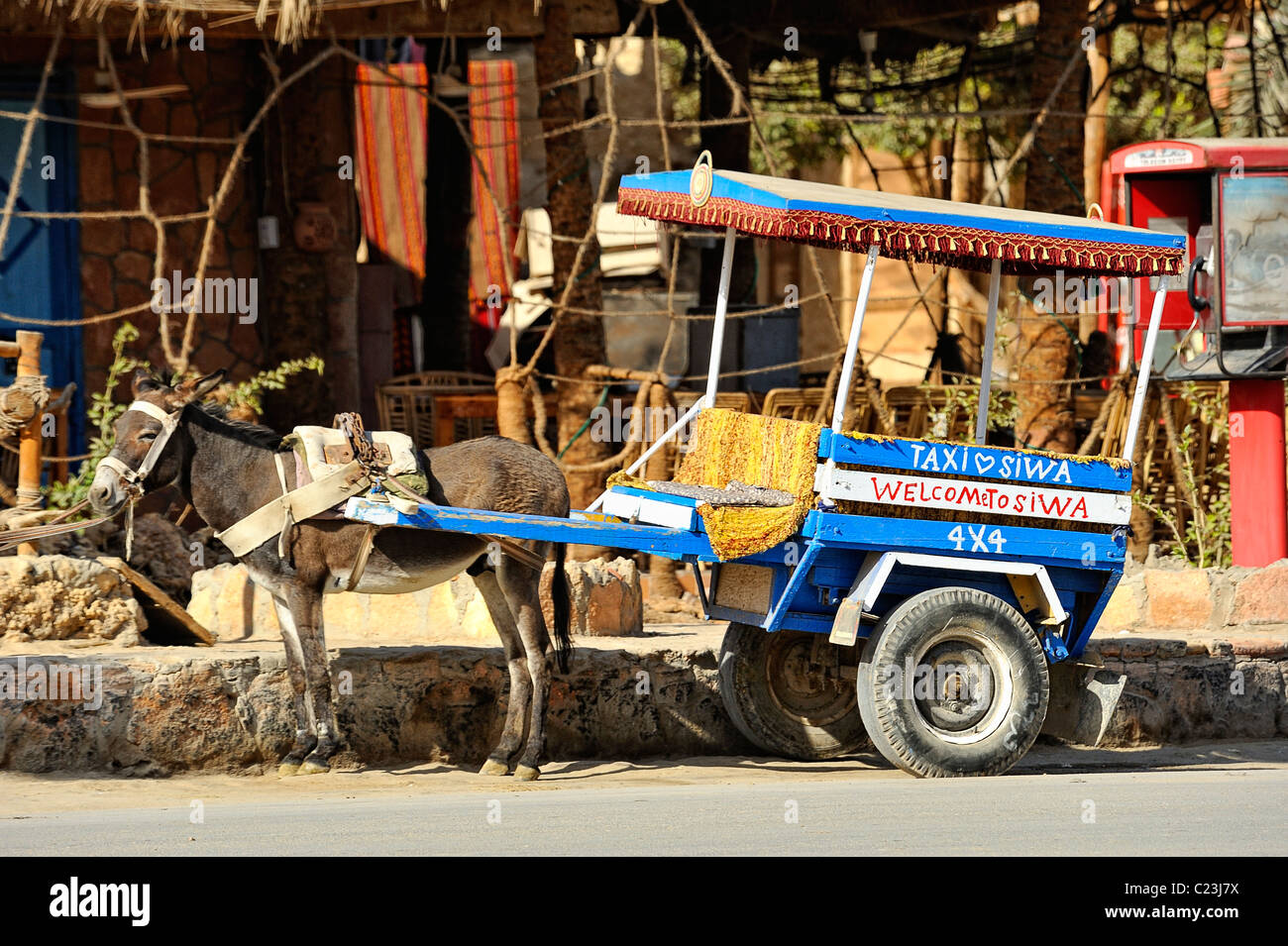Donkey pulling cart hires stock photography and images Alamy