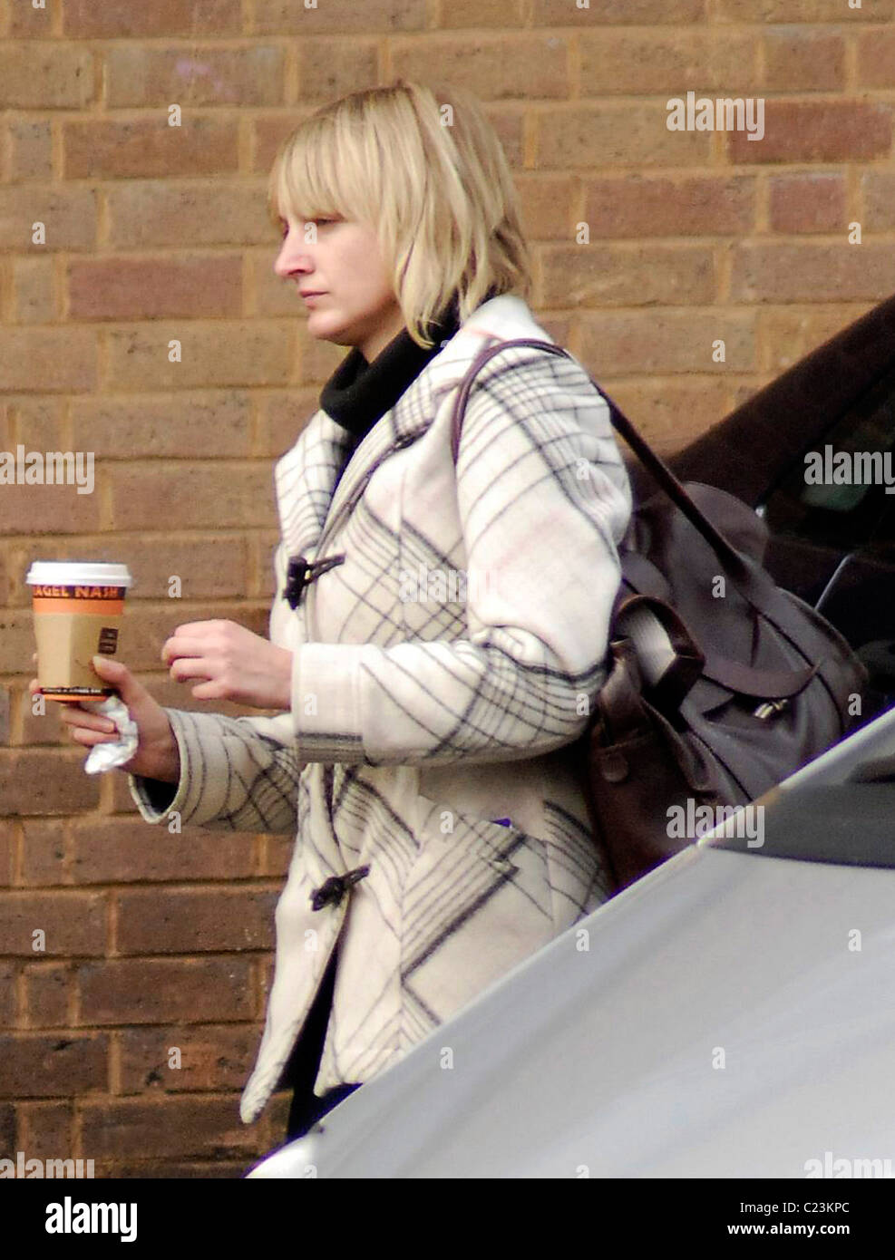 Nicky Wheeler 'Emmerdale' soap stars arriving at the television studios