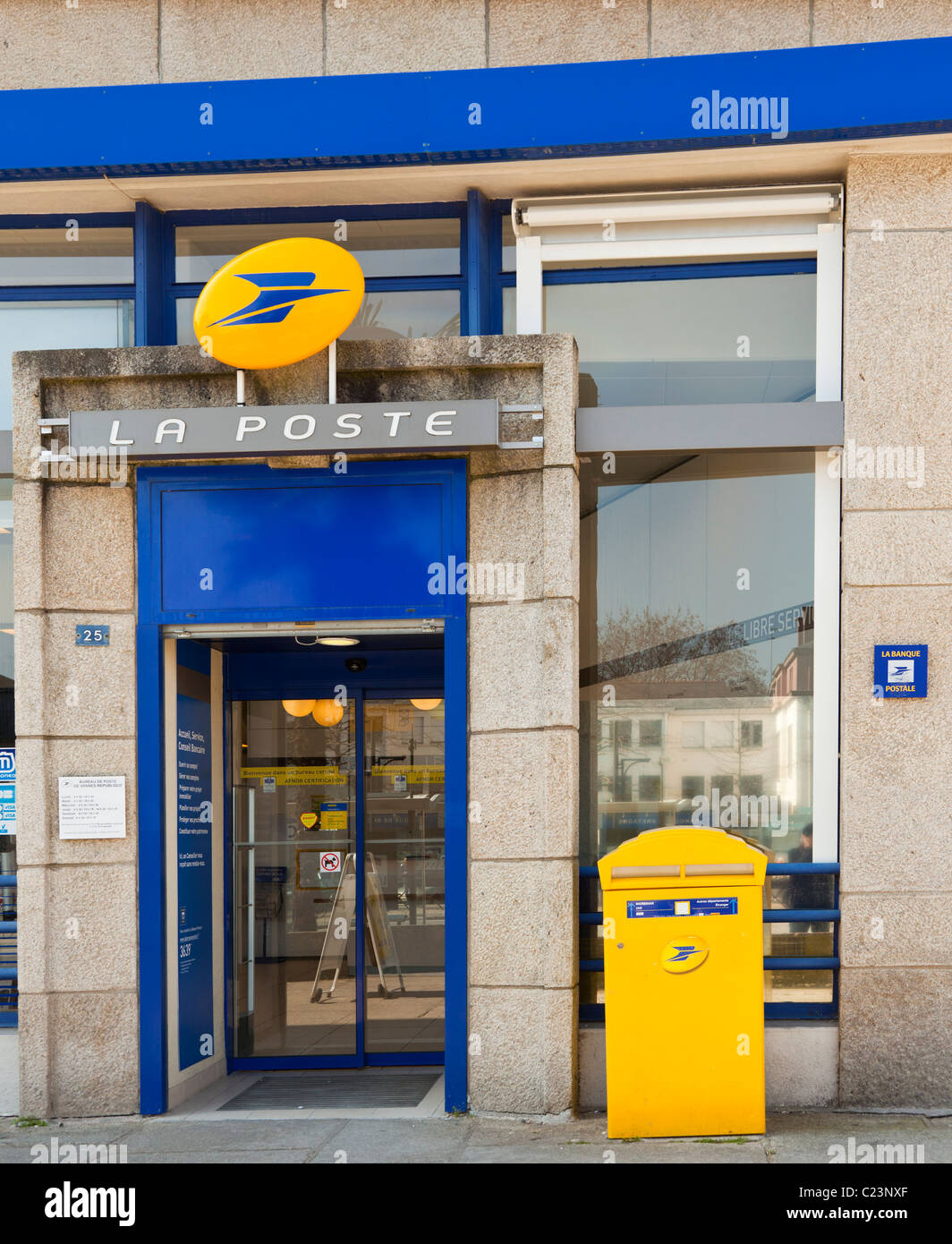 La Poste, French Post Office Building, France, Europe Stock Photo