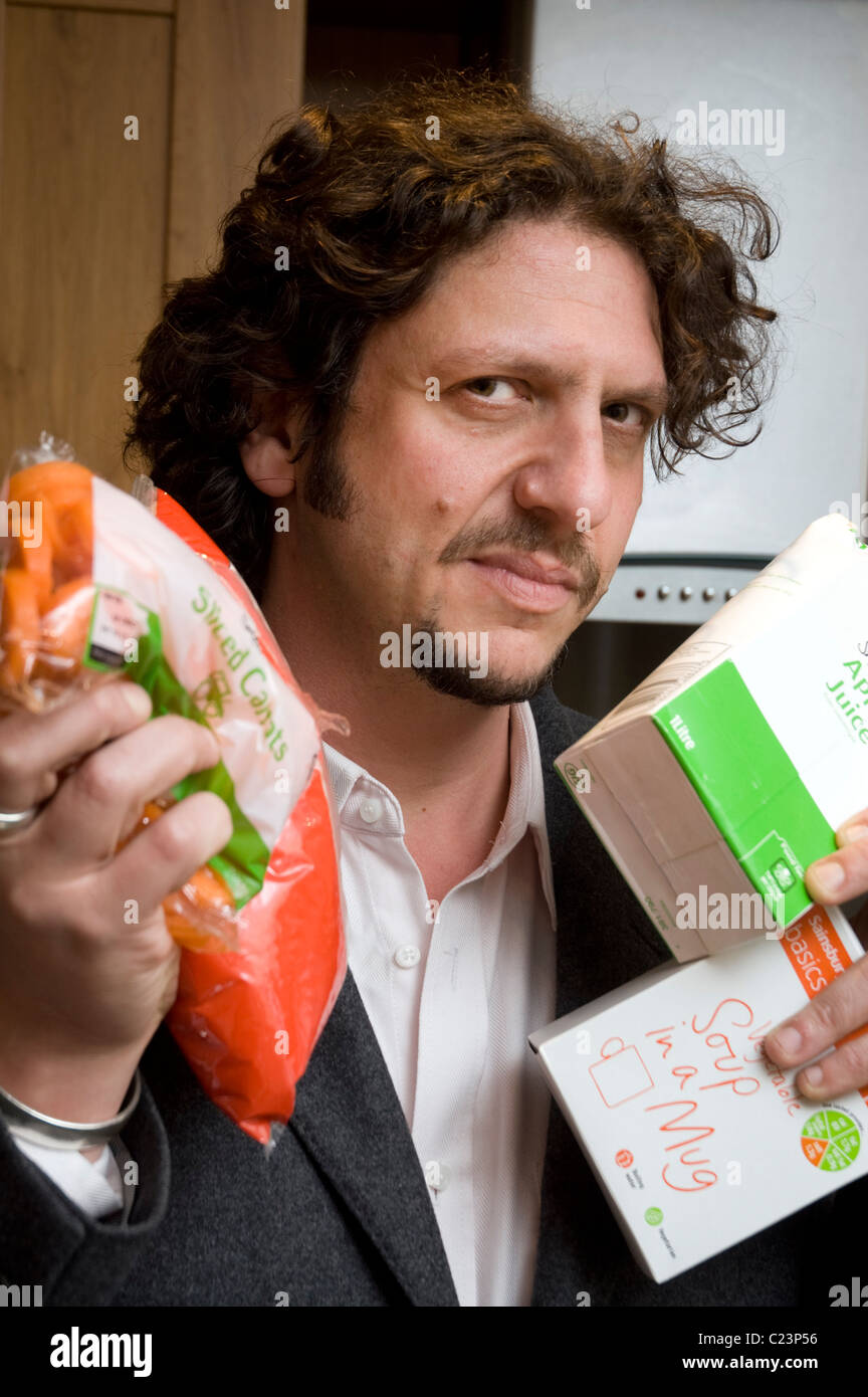 Jay Rayner food critic and TV presenter Stock Photo Alamy