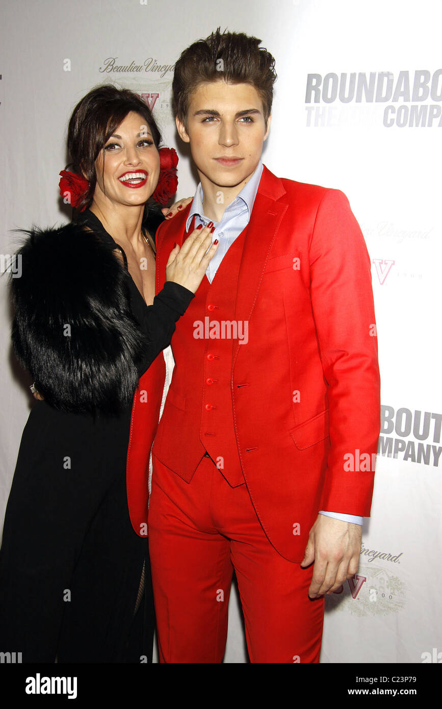Gina Gershon and Nolan Gerard Funk Opening night after party for the