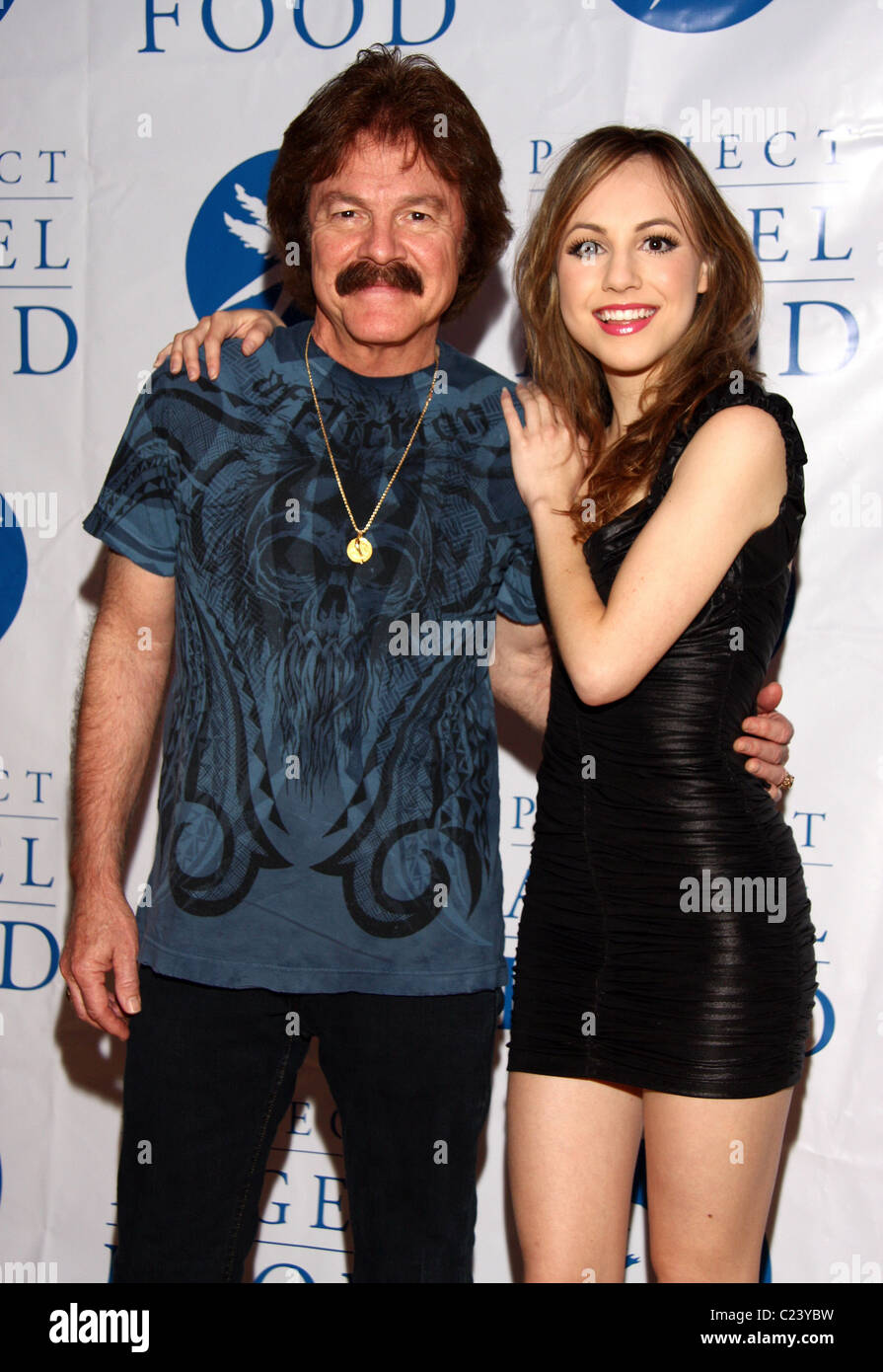 Tom Johnston and daughter Lara Johnston The 5th Annual 'inCONCERT' to  benefit Project Angel Food at the Howard Fine Theatre Stock Photo - Alamy