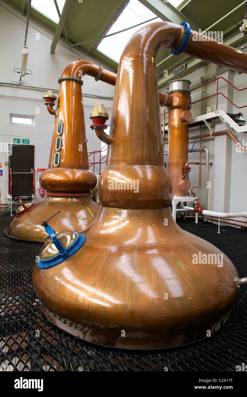 Scotch whisky distillery Stock Photo Alamy