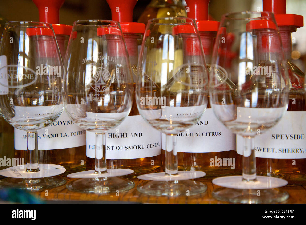 Malt whisky blending Stock Photo Alamy