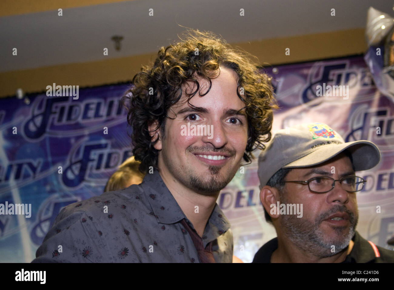 Tommy Torres Press conference for the Noche de Estrellas at the Jose Miguel Agrelot Coliseum Hato Rey, Puerto Rico - 23.10.09 Stock Photo