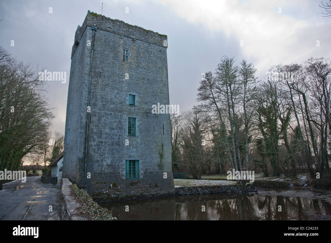 Thoor Ballyle. Yeats summer home. Gort. County Galway. Ireland. Stock Photo