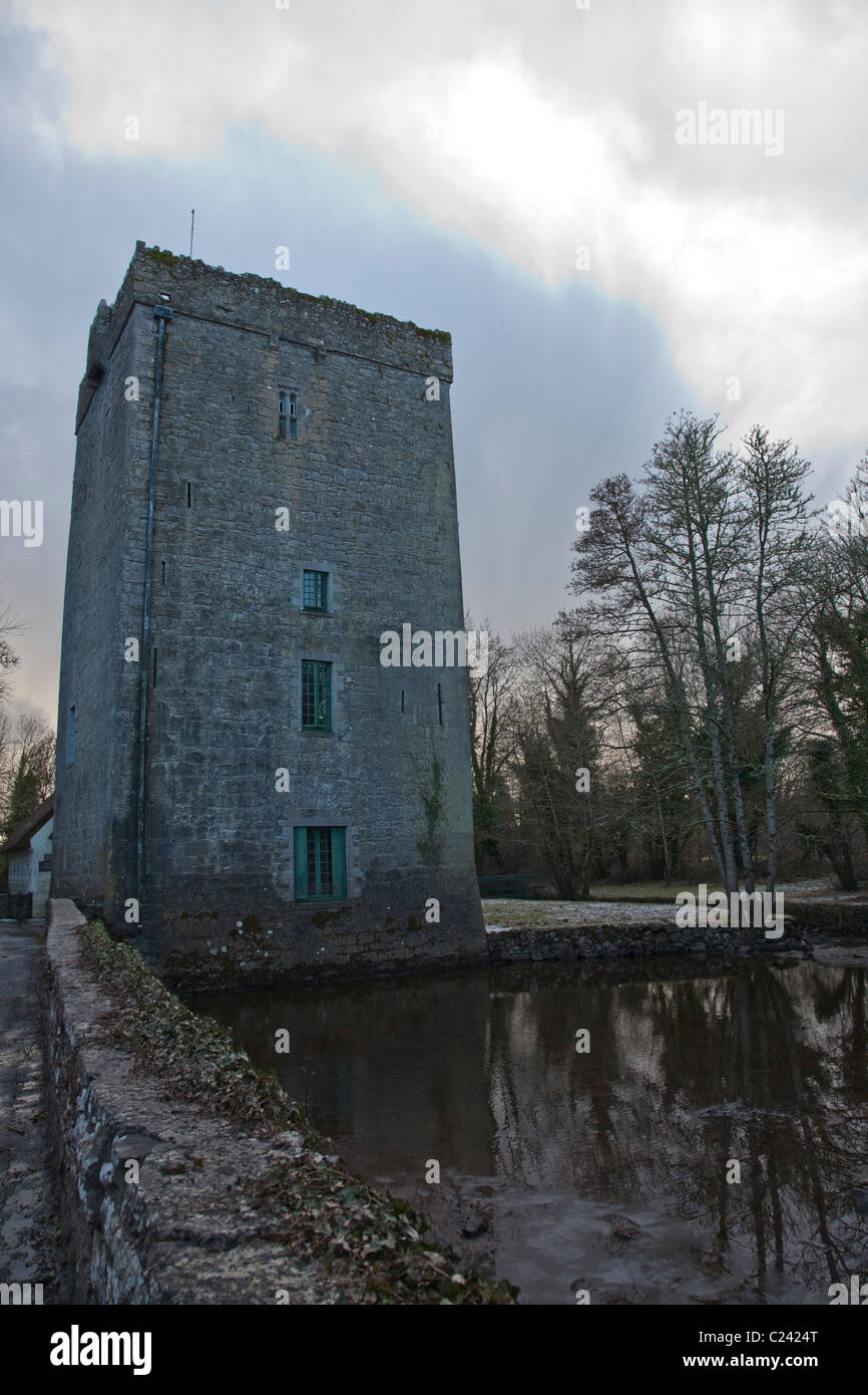 Thoor Ballyle. Yeats summer home. Gort. County Galway. Ireland. Stock Photo