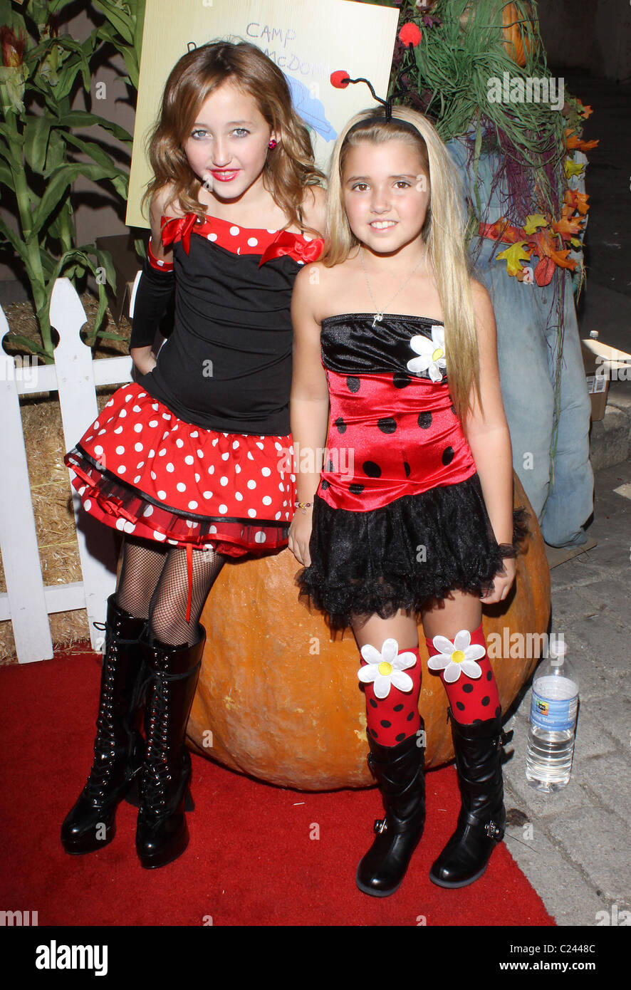 Noah Cyrus and Emily Grace Camp Ronald McDonald for Good Times 17th