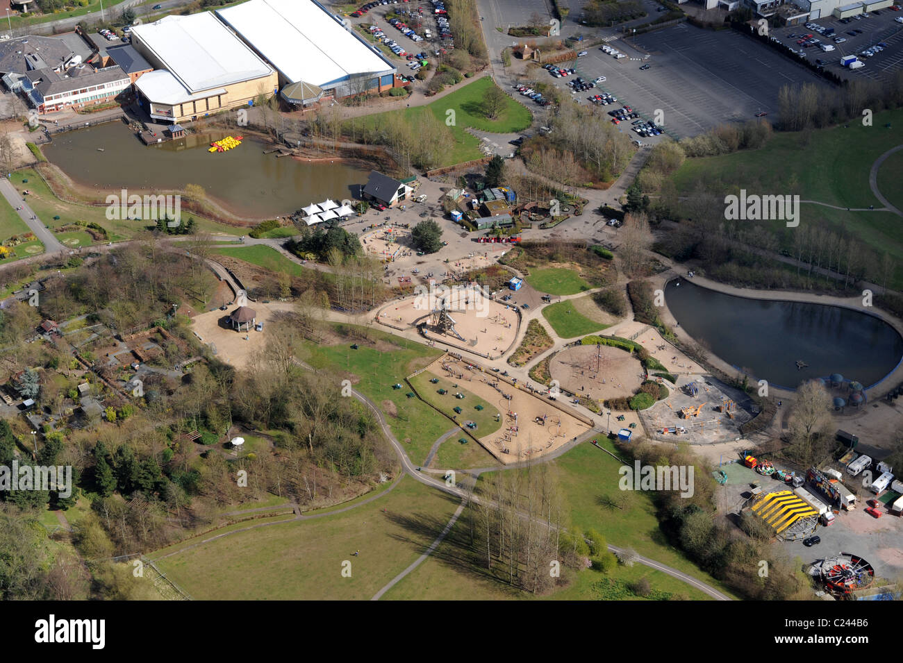 Aerial view telford town centre hires stock photography and images Alamy