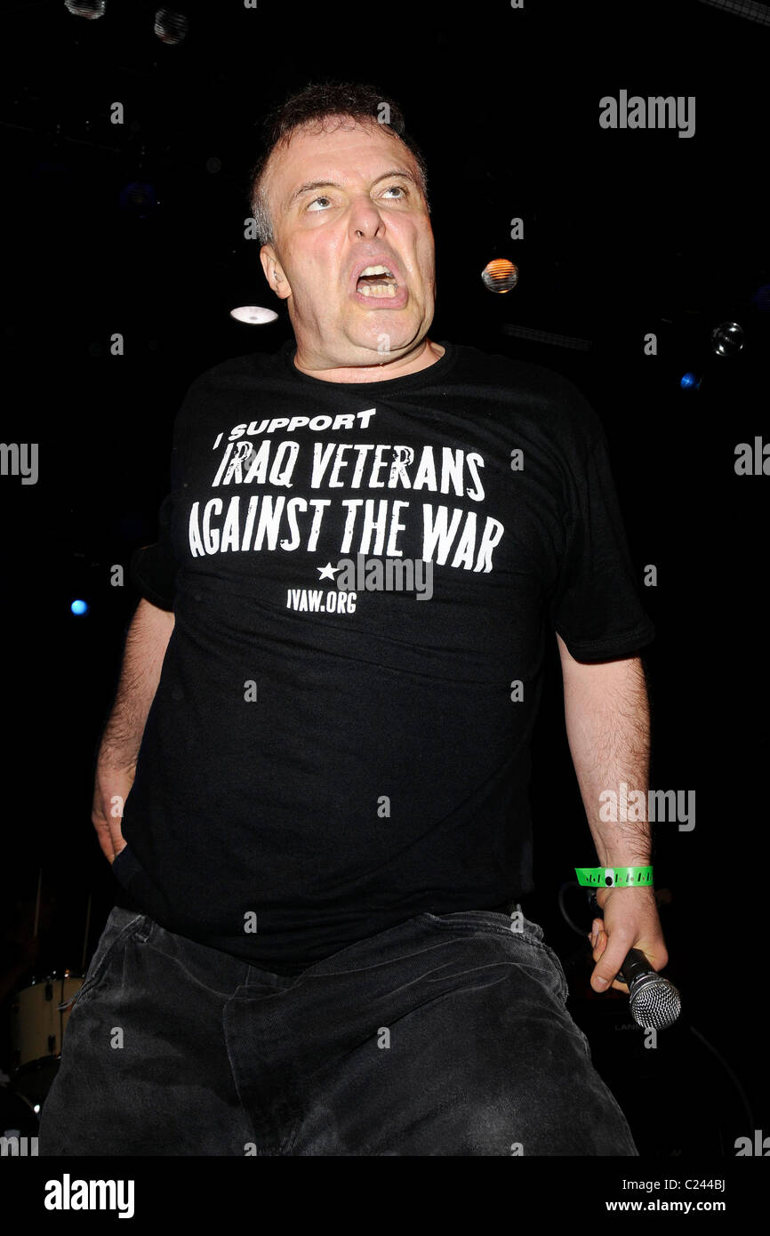 Jello Biafra (Dead Kennedys) performs with The Guantanamo School of Medicine at the El Rey Los