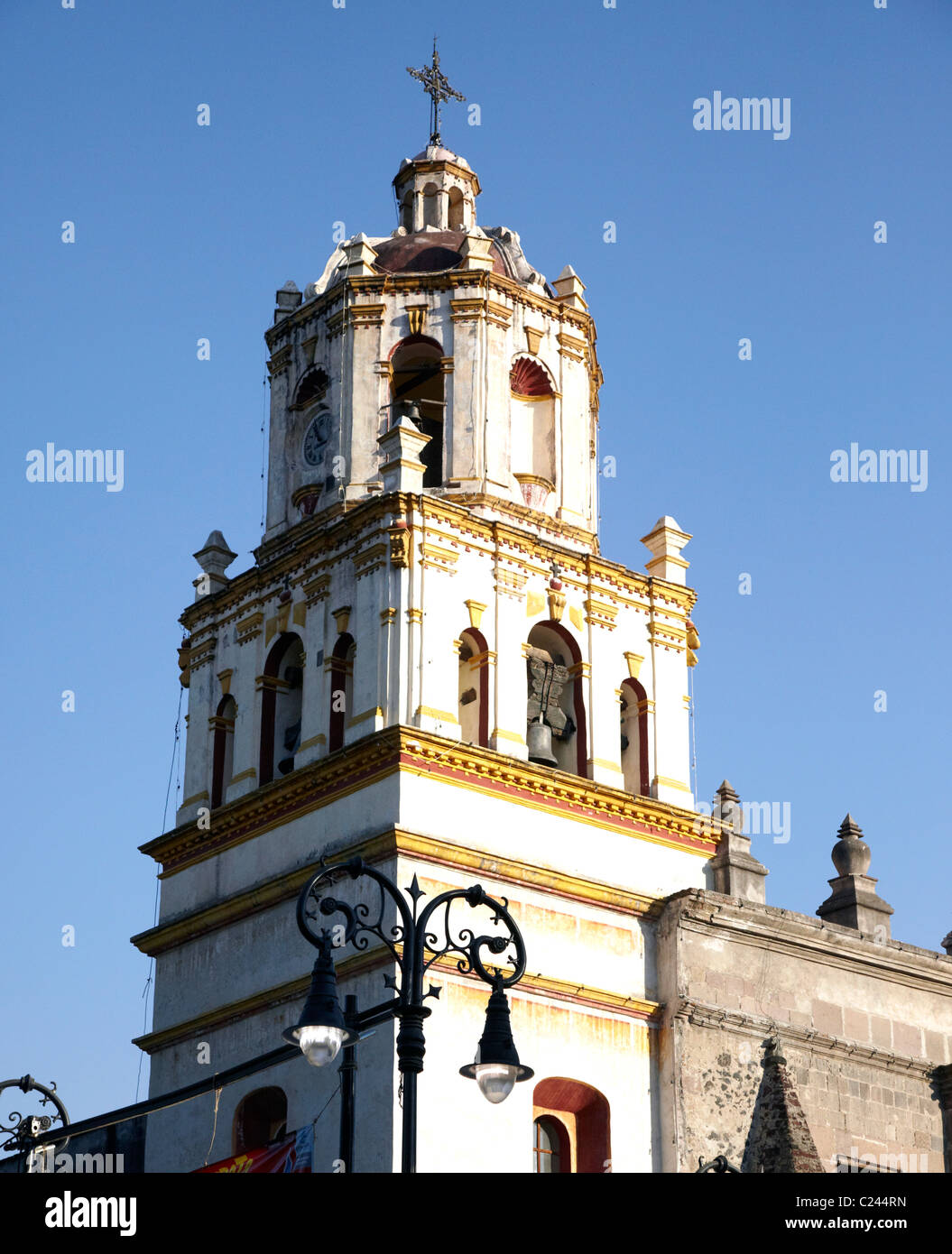 Cathedral In San Angel Mexico City Stock Photo