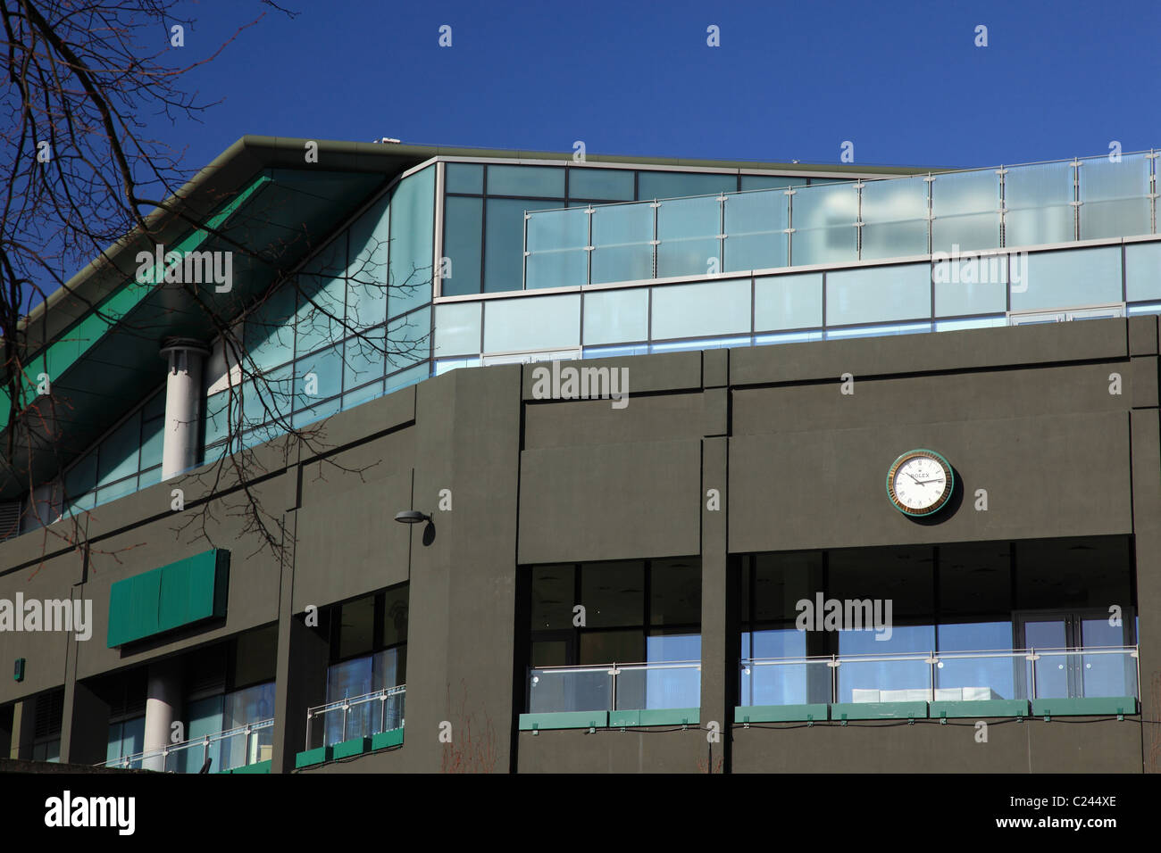 All England Lawn Tennis Club in Wimbledon Surrey England Stock Photo