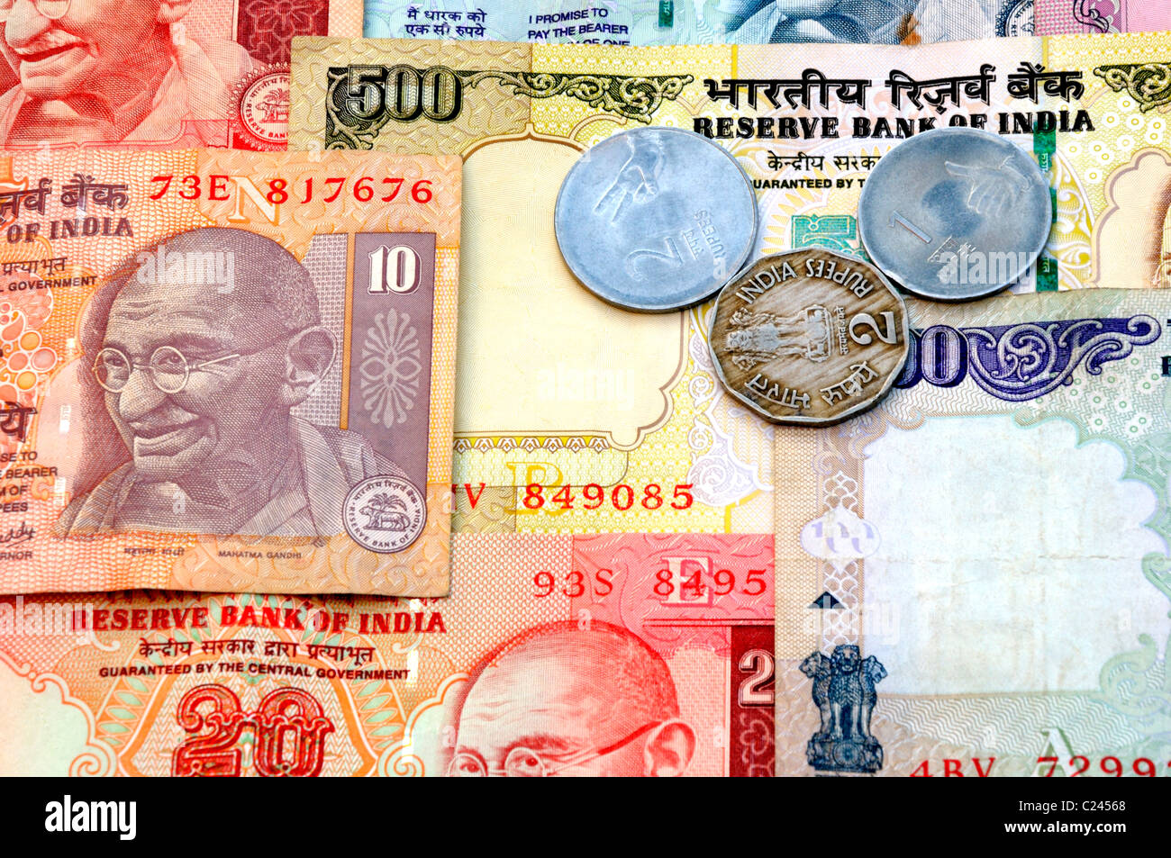 Indian currency note rupee hi-res stock photography and images - Alamy