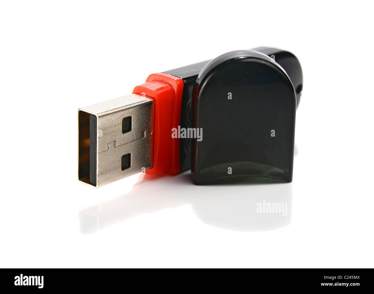 usb flash drive isolated on white background Stock Photo - Alamy