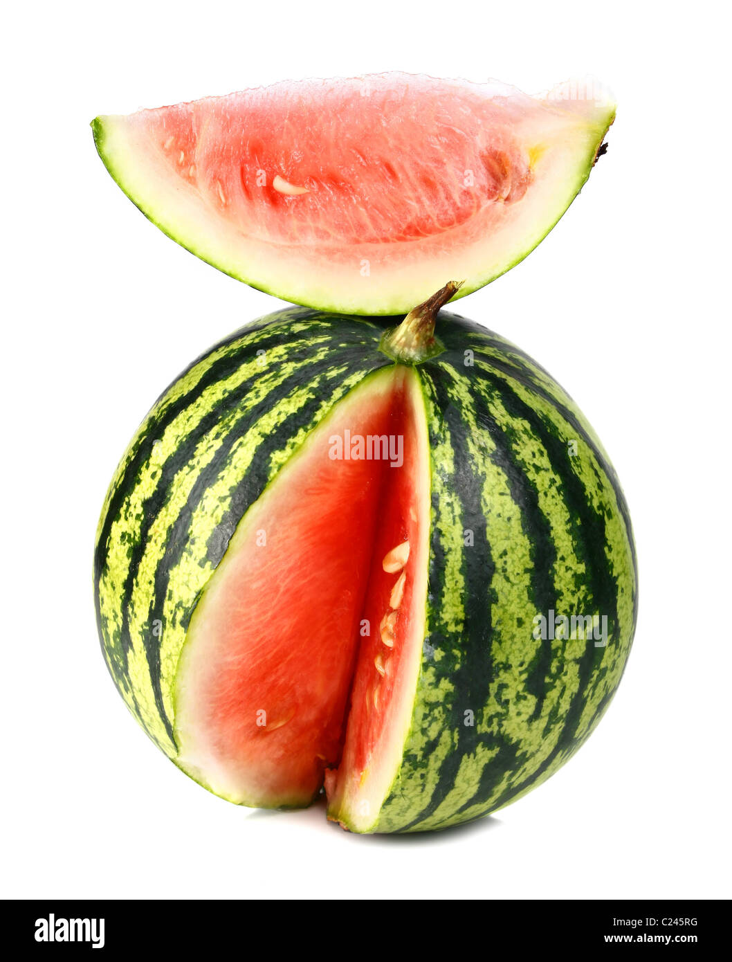 watermelon isolated on white background Stock Photo - Alamy