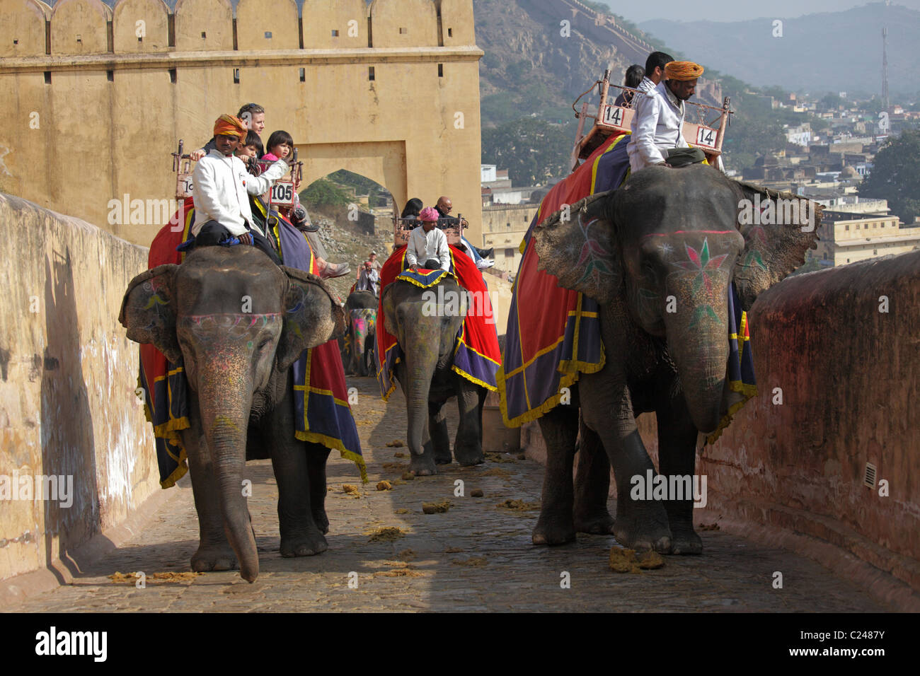 Elephant Ride Amber Fort Jaipur Hi-res Stock Photography And Images - Alamy