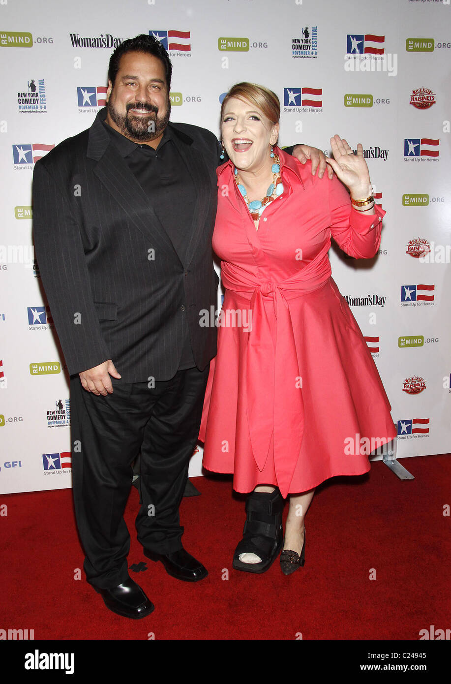 Lisa lampanelli and jimmy bigballs hires stock photography and images