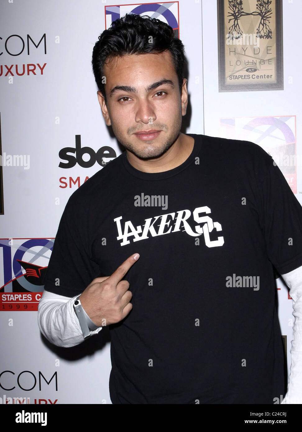 Frankie Delgado SBE's Hyde Lounge Grand Opening At The Staples Center