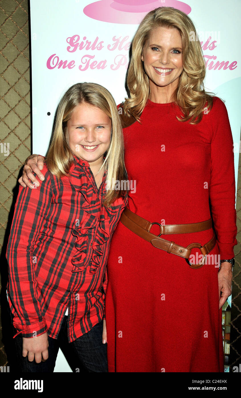 Christie Brinkley and Sailor Brinkley at the launch of Tea Party Angels(01)