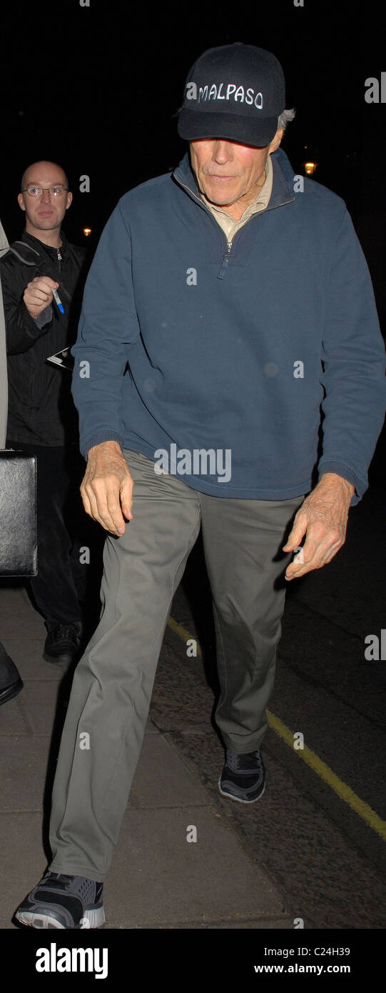 Clint Eastwood is spotted outside 