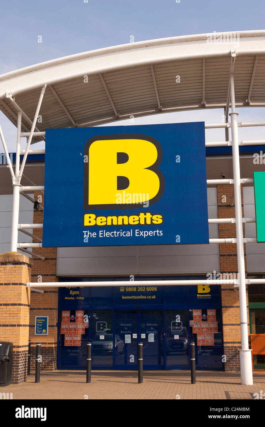 The Bennetts superstore at Longwater Retail Park in Norwich , Norfolk , England , Britain , Uk Stock Photo