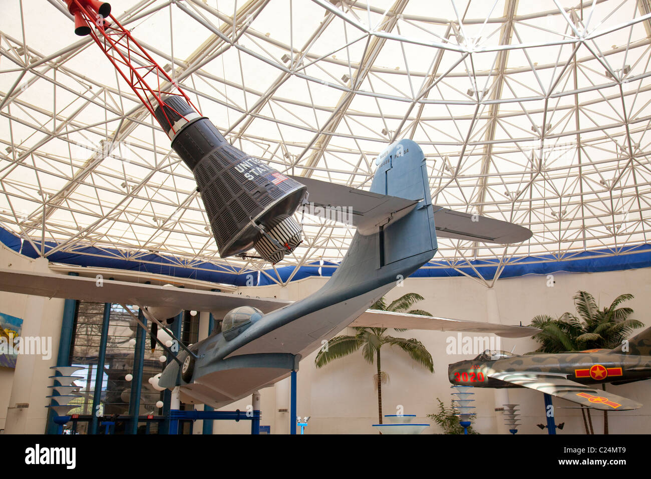 Spirit of St Louis Aerospace Museum Balboa Park, San Diego, California, USA  Stock Photo - Alamy