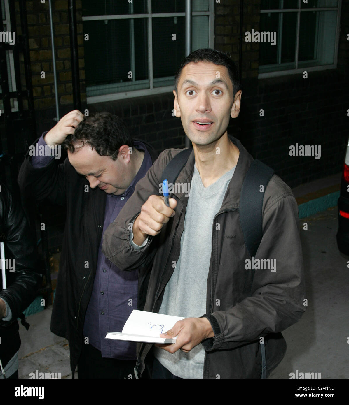 Paul Bazely outside the London Studios London, England - 29.10.09 Stock Photo