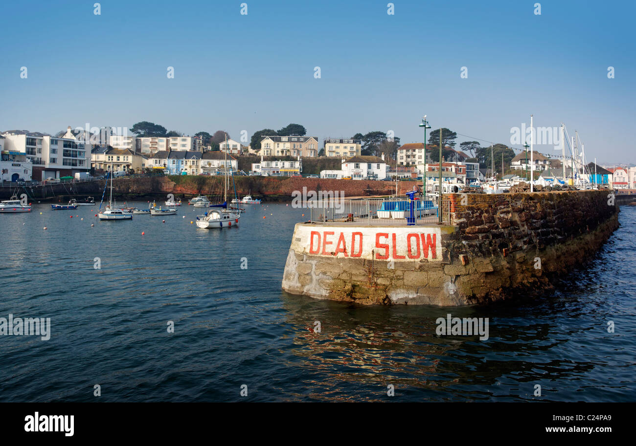 Paignton Harbour view Stock Photo - Alamy