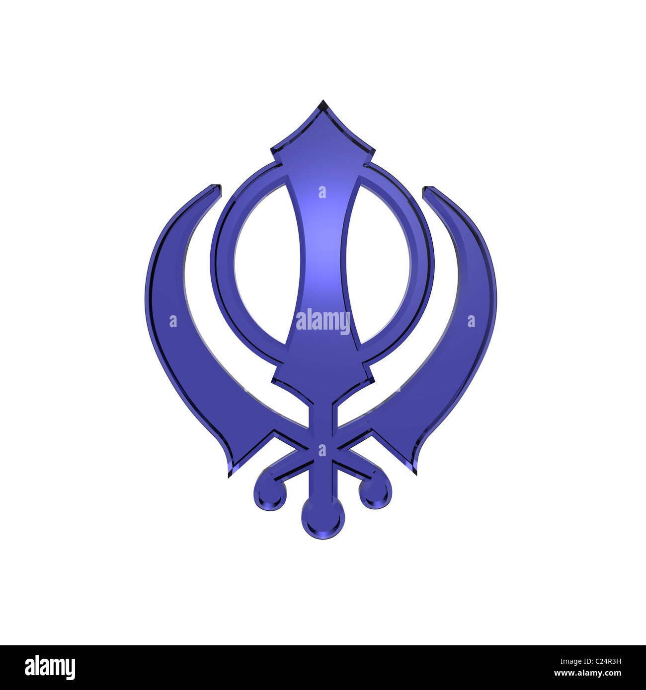 Sikhism Symbol Stock Photo - Alamy