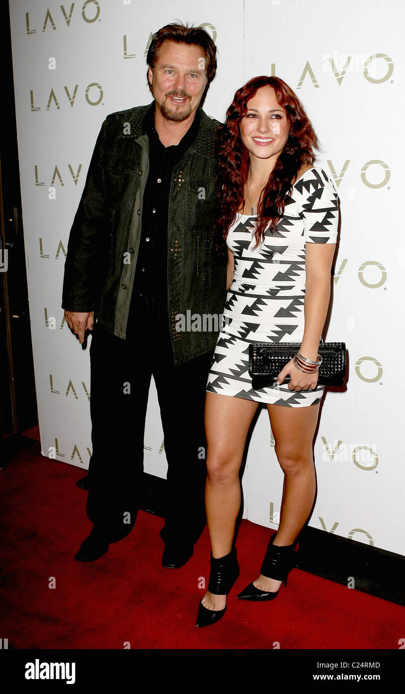 Greg Evigan with daughter Briana Evigan celebrating Briana’s birthday