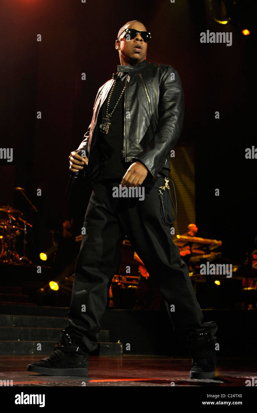 JayZ aka Shawn Corey Carter performing at the Air Canada Centre