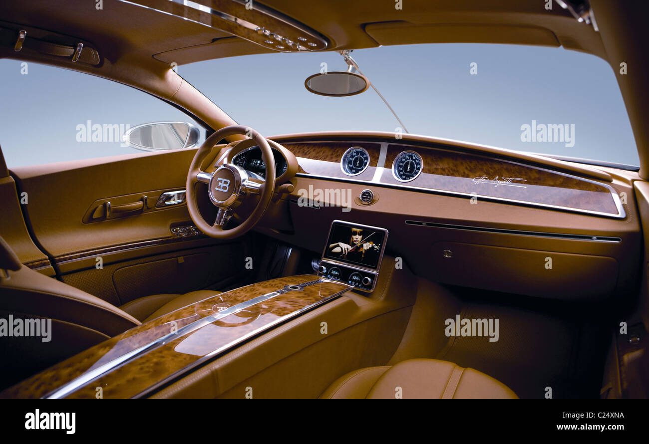 The 16 Cylinder 8 Litre Four Door Bugatti 16 C Galibier