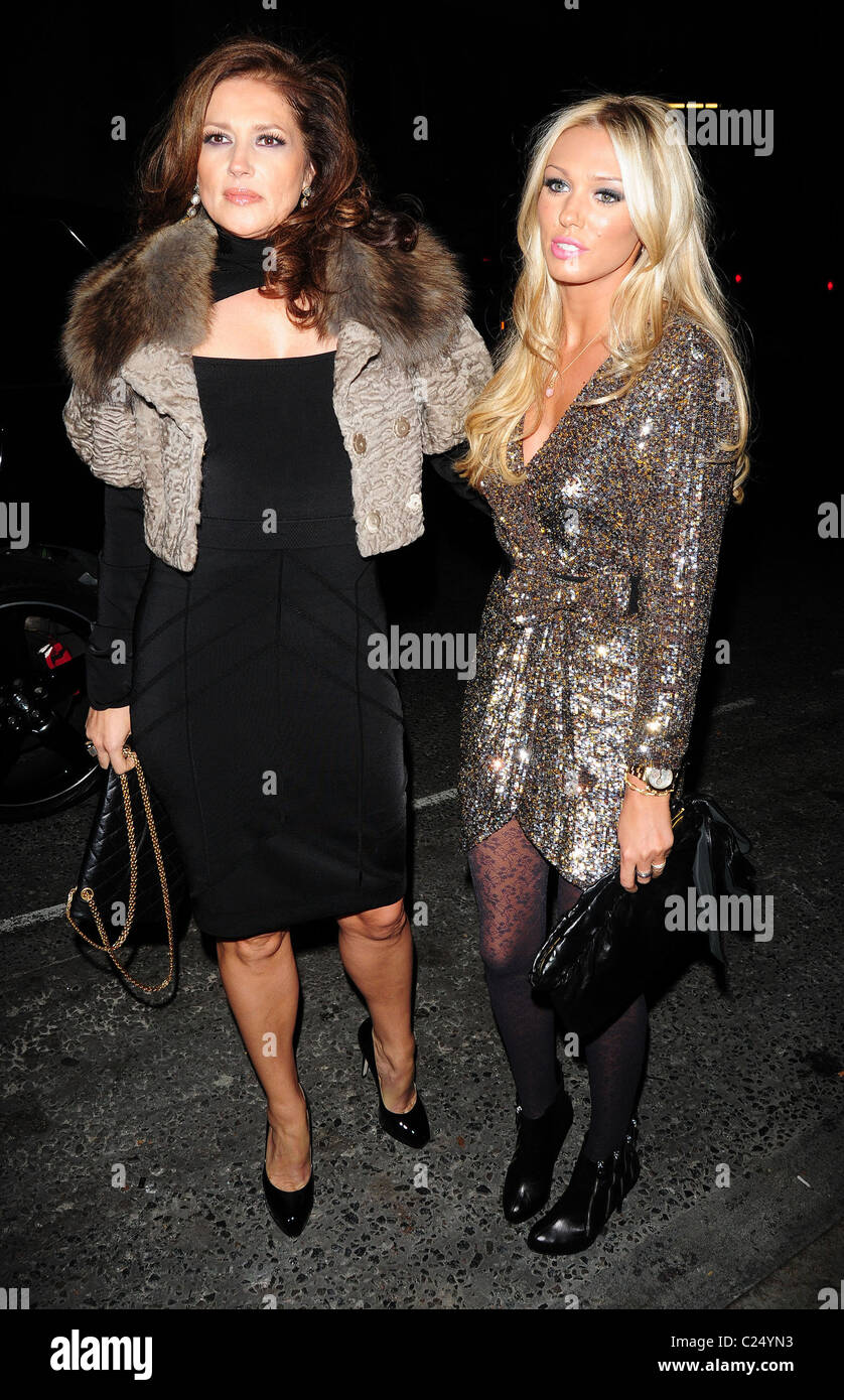 Slavica Ecclestone and Petra Ecclestone The Red Room Opening Party at