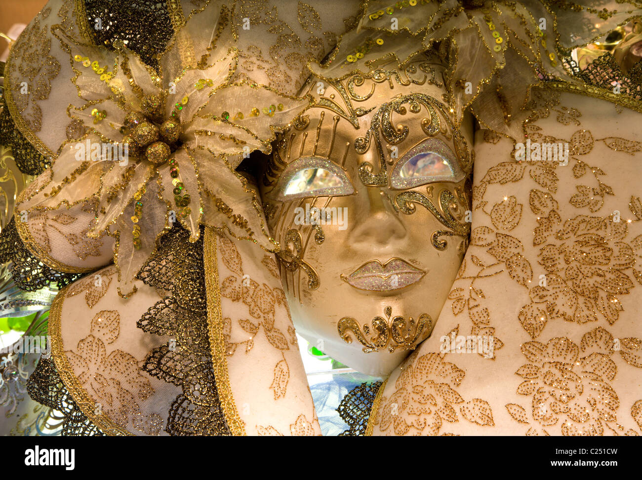 Venice luxury decoration mask Stock Photo Alamy