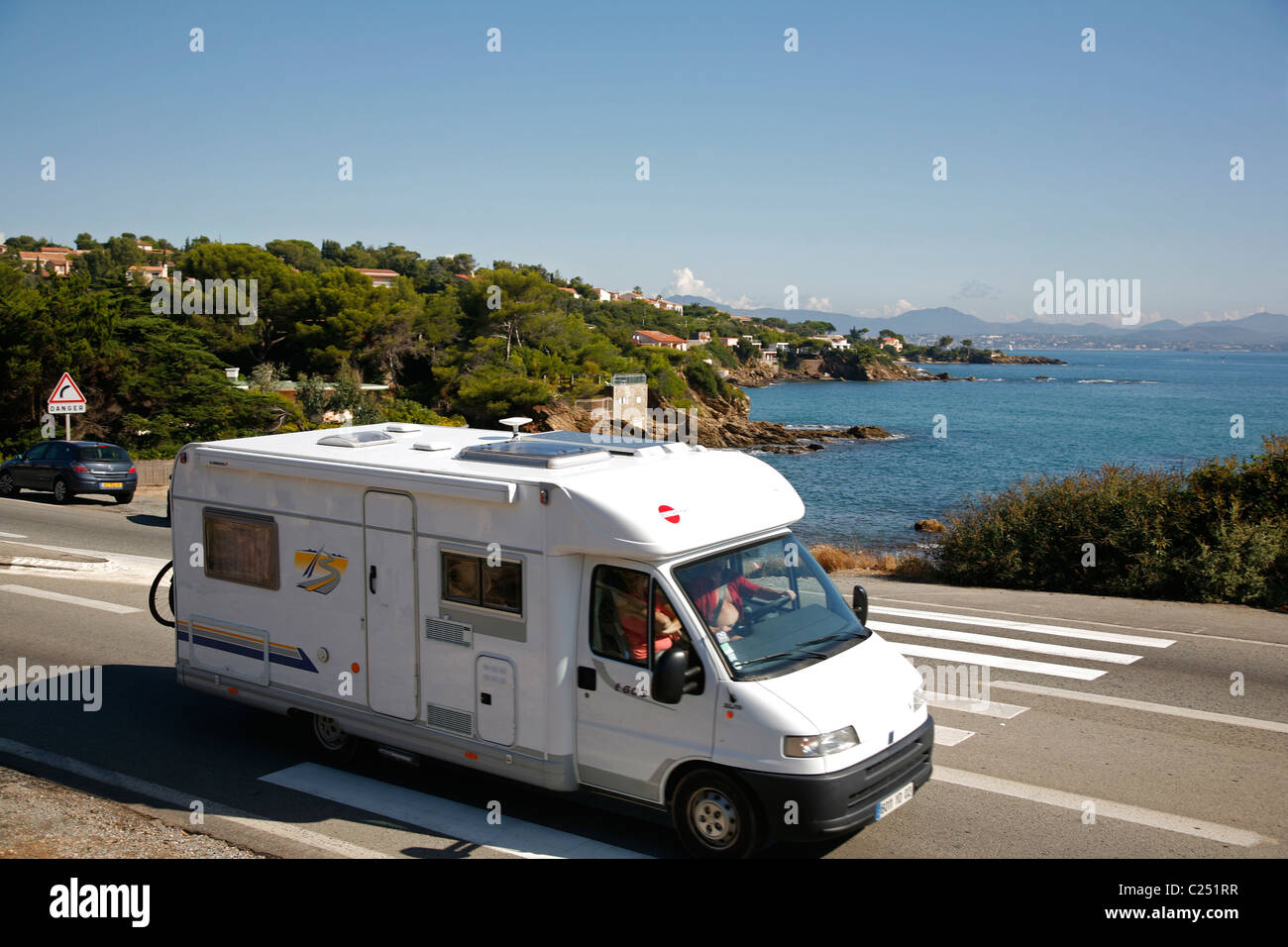French riviera camper van hi-res stock photography and images - Alamy