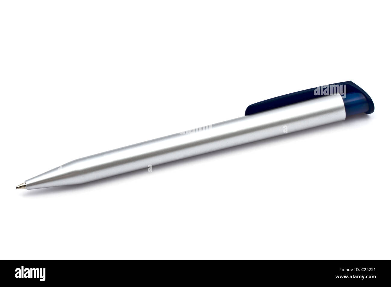 Ball Point Pen Closeup On White background Stock Photo Alamy