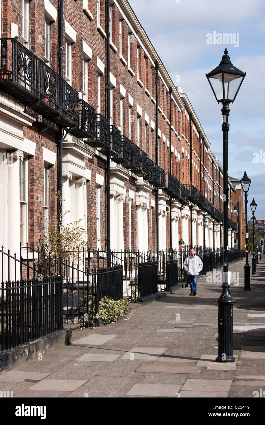 terraces on Canning Street / Hope Street junction, Liverpool