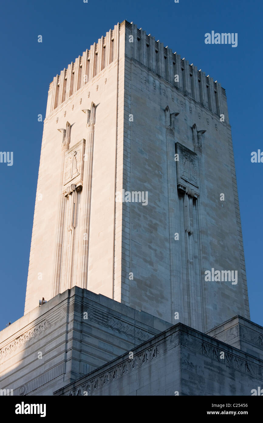 The Mersey Tunnel Building, Pier Head, Liverpool Stock Photo