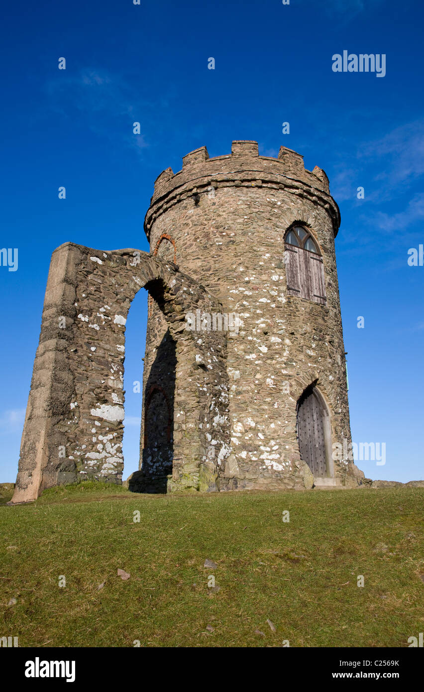 Old John Tower folly at Bradgate Country Park Stock Photo