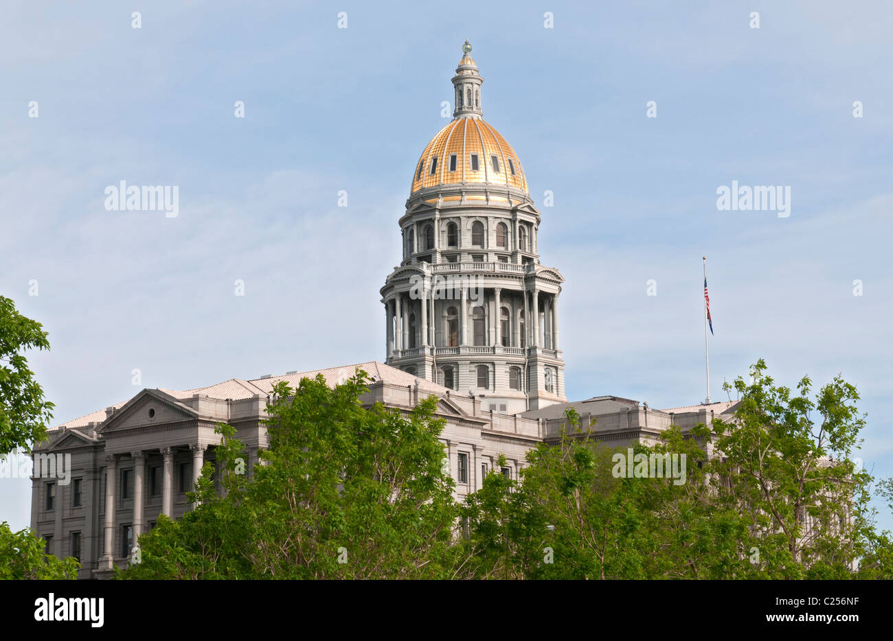 Colorado, Denver, State Capitol Building built 1886 Stock Photo