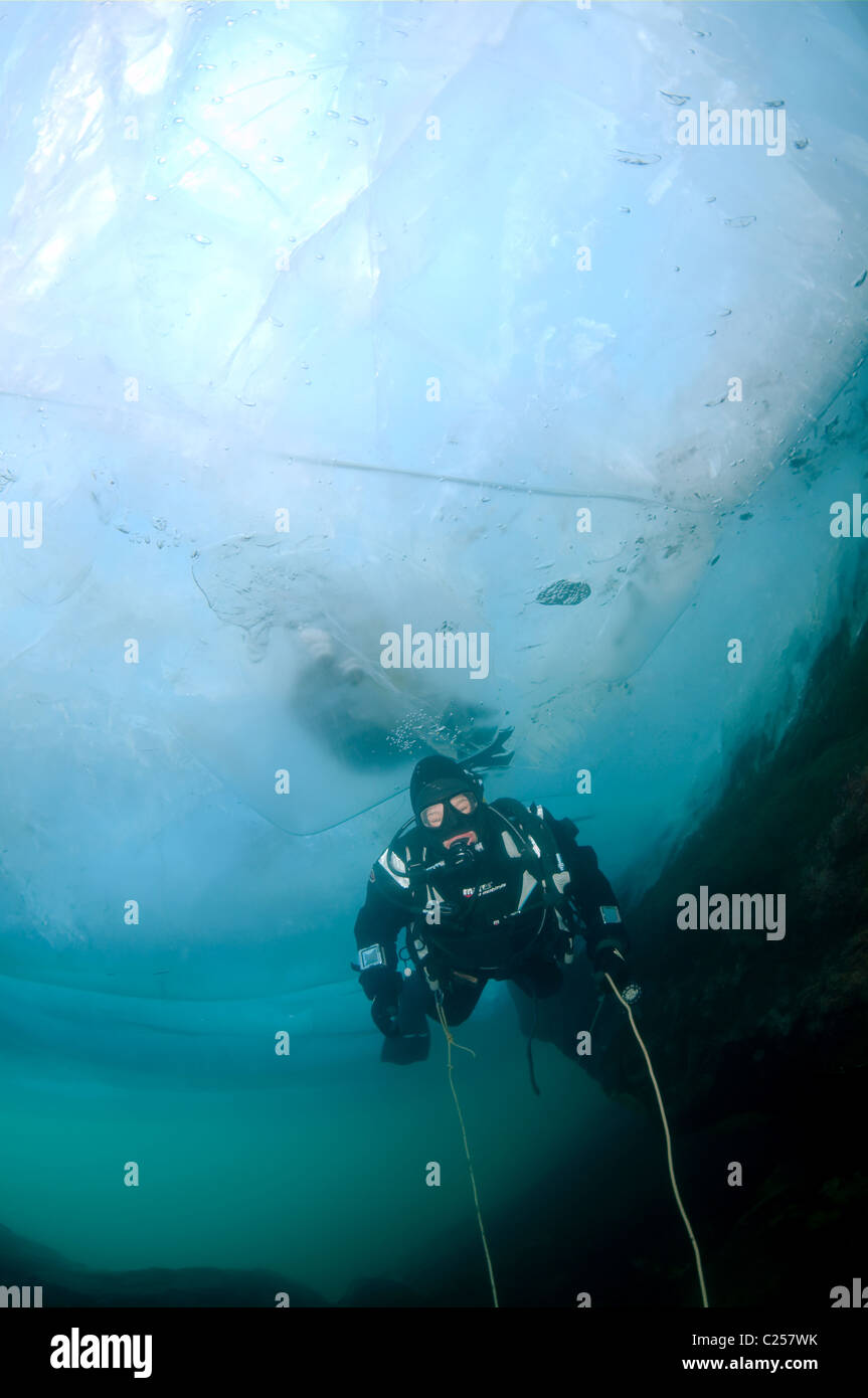 Озеро Байкал Ice Diving