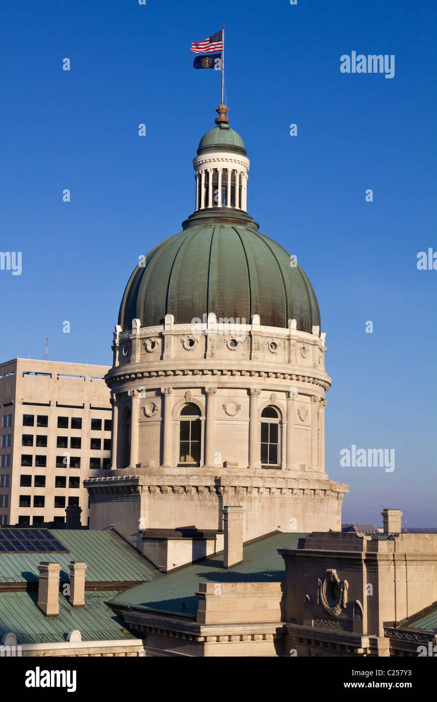 State Capitol Building in Indianapolis Stock Photo - Alamy