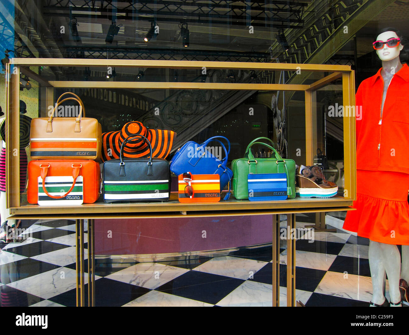 Paris, France, Luxury Product Display, Shop Window, Famous Brand