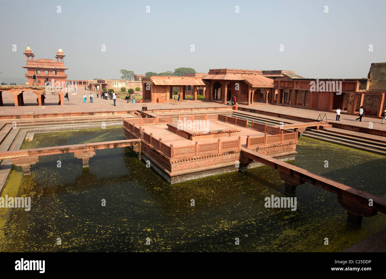 Anup Talao pool at Fatehpur Sikri, India Stock Photo